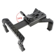 Pince extensible noire pour support tablette de voiture avec levier de verrouillage rapide ajustable - Yonis Y-hsvi3d