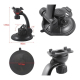 Support voiture noir &agrave; ventouse pour tablette avec dimensions d&eacute;taill&eacute;es et syst&egrave;me de fixation rotatif - Yonis Y-hsvi3d