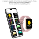 Montre Connectée Écran 1.69 Pouces Étanche IP67 Surveillance Santé et Notifications Bluetooth Compatible iOS et Android - www...