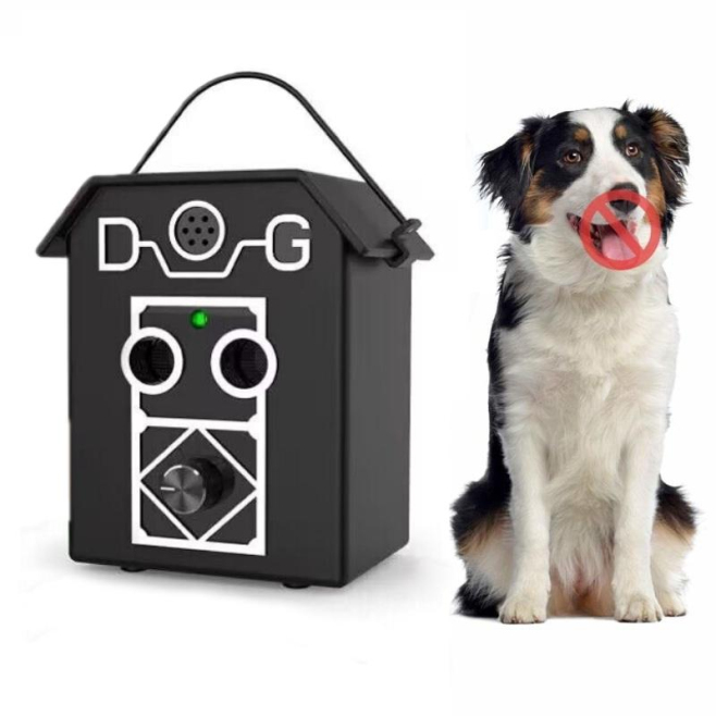 Dispositif Ultrasonique Anti Aboiement Pour Chien Détection Automatique Extérieur Étanche Portée 15 Mètres 4 Niveaux - www.yo...