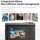 Appareil Photo Numérique Hybride 4K 68 MP Pour Selfies Écran Orientable Viseur Réglable Zoom 28x - www.yonis-shop.com