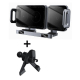 Support Téléphone Voiture Avec Chargeur Sans Fil 15W Rotation 360° Serrage Automatique Par Gravité - www.yonis-shop.com