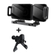 Support Téléphone Voiture Avec Chargeur Sans Fil 15W Rotation 360° Serrage Automatique Par Gravité - www.yonis-shop.com