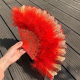 Éventail À Main À Plumes Vintage Pour Mariage Et Cosplay Blanc Avec Paillettes Dorées 14 Baleines 23 X 42 Cm - www.yonis-shop...