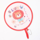 Éventail Pliable Enfant Portable Rond Motif Cactus 56 g Polyester Ouverture 21 cm Fait Main - www.yonis-shop.com