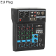 Table De Mixage Audio Bluetooth Pour Streaming Et Enregistrement Avec Alimentation Fantôme 48 V Entrées XLR TRS Et Connexion ...
