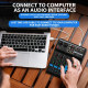 Table De Mixage Audio Bluetooth Pour Streaming Et Enregistrement Avec Alimentation Fantôme 48 V Entrées XLR TRS Et Connexion ...