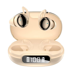 Écouteurs Sans Fil Bluetooth Pour Dormir Réduction Du Bruit 50 dB Silicone Médical Lavable Boîtier Avec Écran LED