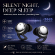 Écouteurs Sans Fil Bluetooth Pour Dormir Réduction Du Bruit 50 dB Silicone Médical Lavable Boîtier Avec Écran LED - www.yonis...