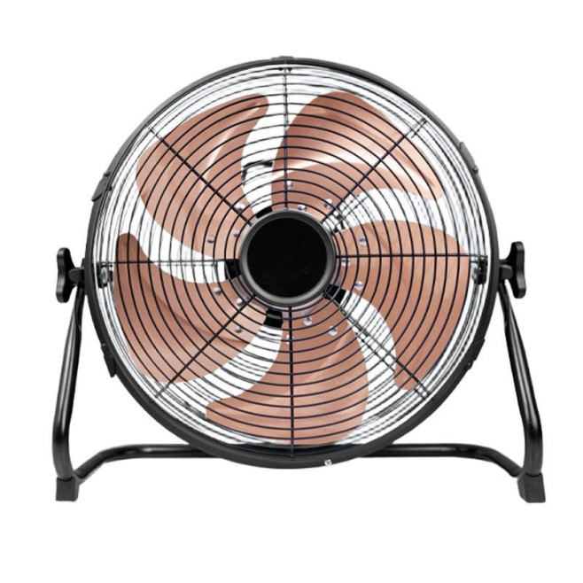 Ventilateur Sur Pied Industriel 12 Pouces Puissant 8 Vitesses Orientation Réglable À 150° Câble 3 Mètres - www.yonis-shop.com