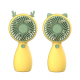Mini Ventilateur USB Portable 2 Pièces À Main De Bureau Avec Lanière Rechargeable 30 À 60 Minutes D’Autonomie - www.yonis-sho...