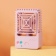 Mini Ventilateur De Bureau Portable Rechargeable Par Micro USB Silencieux 2 Vitesses Avec Veilleuse Batterie 500 mAh - www.yo...