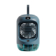 Rafraîchisseur D’Air Portable Avec Brumisation Oscillation Automatique Lumière Nocturne Et Affichage Numérique 250 Ml - www.y...
