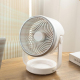 Ventilateur De Bureau Silencieux Rechargeable USB 5 Vitesses Batterie 3600 mAh Angle Réglable 90°