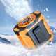 Ventilateur Portable De Taille Et De Cou 360° Pour Extérieur 100 Vitesses Batterie 5000 mAh Vent Fort 10 m/s 249 g