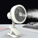 Ventilateur De Bureau USB À Pince Rechargeable Avec Brumisateur 3 Vitesses Et Tête Oscillante - www.yonis-shop.com