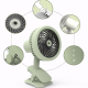 Ventilateur De Bureau USB À Pince Rechargeable Avec Brumisateur 3 Vitesses Et Tête Oscillante - www.yonis-shop.com
