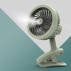 Ventilateur De Bureau USB À Pince Rechargeable Avec Brumisateur 3 Vitesses Et Tête Oscillante - www.yonis-shop.com