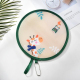 Éventail Pliable Enfant Portable Rond Motif Cactus 56 g Polyester Ouverture 21 cm Fait Main - www.yonis-shop.com