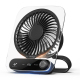 Ventilateur De Bureau Et Mural 199 Vitesses Rechargeable 3000 mAh Avec Aromathérapie Et Lumière Chaude - www.yonis-shop.com