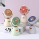 Mini Ventilateur De Bureau Portable USB Rechargeable Type C 100 Niveaux Angle Réglable À 180° Batterie 500 mAh - www.yonis-sh...