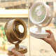 Ventilateur De Table Rechargeable USB Portable Pour Bureau 3 Vitesses Oscillation 160° Autonomie 2 À 4 Heures - www.yonis-sho...