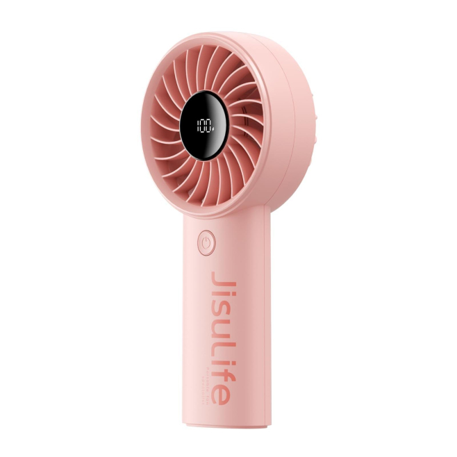 Mini Ventilateur Portable Rechargeable 5 Vitesses Batterie 5000 mAh Autonomie Jusqu’à 17 h 30 Recharge USB-C Silencieux - www...