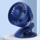 Mini Ventilateur USB De Bureau Et À Clip Blanc 3 Vitesses Rotation À 360° Moteur Puissant Rechargeable Par USB - www.yonis-sh...