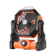 Ventilateur De Camping Portable Rechargeable 7800mAh Avec Éclairage LED Vitesse Variable Et Crochet De Suspension