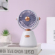 Mini Ventilateur De Bureau Portable USB Rechargeable Type C 100 Niveaux Angle Réglable À 180° Batterie 500 mAh - www.yonis-sh...