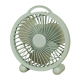 Ventilateur De Table Rechargeable Silencieux 6 Pouces Pour Bureau Et Dortoir 3 Vitesses Sur Pied Ou Suspendu