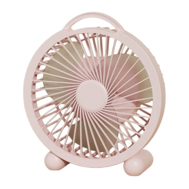 Ventilateur De Table Rechargeable 6 Pouces Rose Silencieux À 3 Vitesses À Poser Ou À Suspendre Pour Bureau Et Chambre - www.y...
