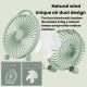 Ventilateur De Table 4 Pouces Pour Bureau Et Dortoir Silencieux À Pales Bioniques Pose Libre Ou Suspendue - www.yonis-shop.com