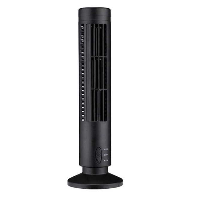 Ventilateur USB En Colonne Compact 2 Vitesses Grille De Sécurité Pour PC Et Ordinateur Portable - www.yonis-shop.com