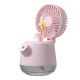 Ventilateur De Bureau USB Avec Brumisation 3 Vitesses Lumière Nocturne Réservoir 330 Ml Angle Réglable - www.yonis-shop.com