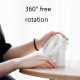 Ventilateur USB Mini Silencieux Pour Bureau Avec Batterie 2200 mAh Tête Rotative À 360° Autonomie 2 À 8 Heures - www.yonis-sh...