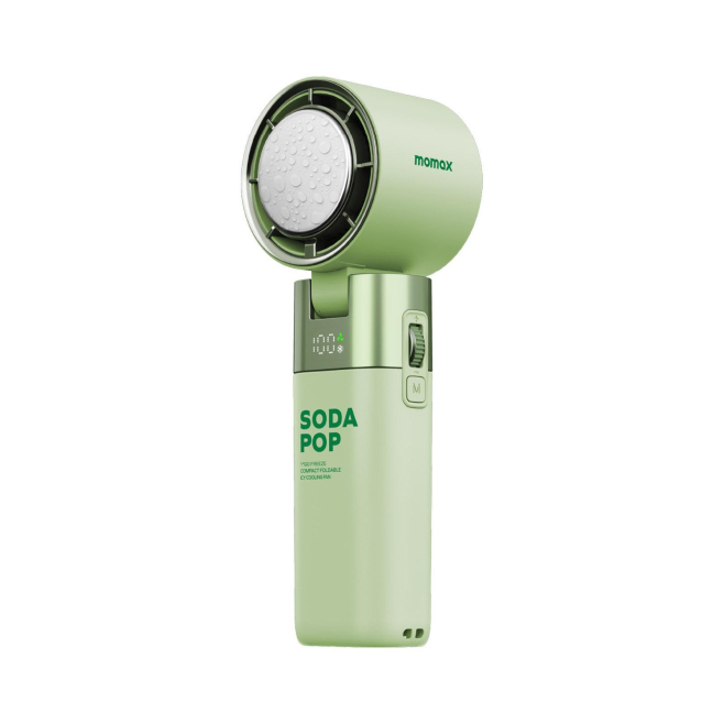 Ventilateur Portable À Main Pliable Avec Refroidissement TEC Jusqu’À 20 °C Affichage Numérique Et Autonomie Jusqu’À 11 h - ww...