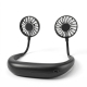 Ventilateur De Cou Portable À Double Tête Pour Bureau Randonnée Et Fitness À 3 Vitesses Avec 4 À 10 Heures D’Autonomie - www....