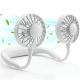 Ventilateur De Cou Portable À Double Tête Pour Bureau Randonnée Et Fitness À 3 Vitesses Avec 4 À 10 Heures D’Autonomie - www....