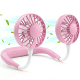 Ventilateur De Cou Portable À Double Tête Pour Bureau Randonnée Et Fitness À 3 Vitesses Avec 4 À 10 Heures D’Autonomie - www....