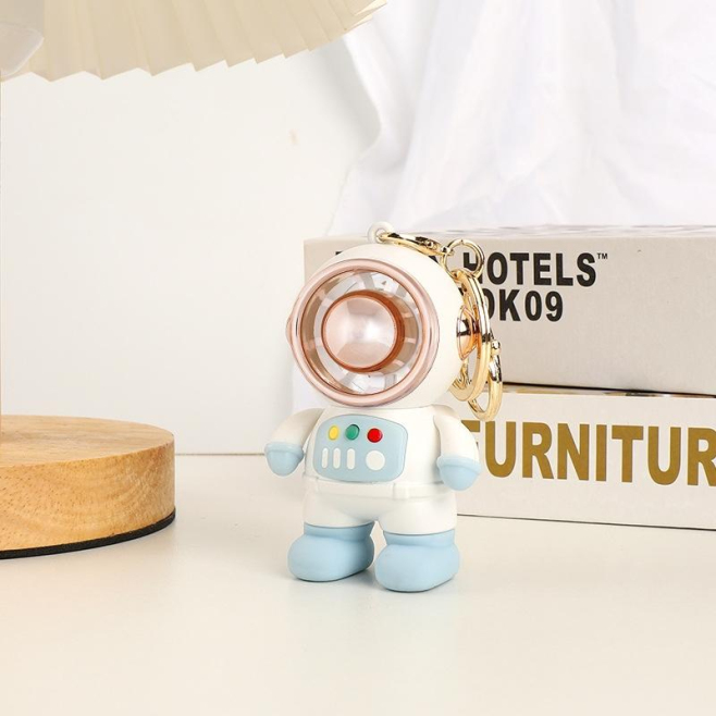 Mini Ventilateur Portable USB Rechargeable Astronaute Avec Porte-Clés 3 Vitesses 3 W 250 mAh - www.yonis-shop.com