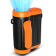 Ventilateur De Cou Portable 3 Vitesses Moteur Sans Balais Puissant Autonomie 3 À 6 Heures
