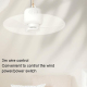 Ventilateur De Plafond Portable USB Pour Camping Extérieur 270 Mm Moteur Sans Balais Silencieux 4 W - www.yonis-shop.com