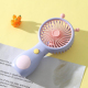 Mini Ventilateur Portable Rechargeable USB En Forme D’Escargot Violet 250 mAh Format Poche Pour Voyage - www.yonis-shop.com