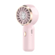 Mini Ventilateur Électrique Portable Rose Lapin À 3 Vitesses Avec Moteur Turbine Recharge Type C Et Cordon - www.yonis-shop.com