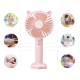 Ventilateur De Bureau Portable Avec Support Smartphone Silencieux 3 Vitesses Recharge USB 1200 mAh - www.yonis-shop.com