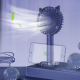 Ventilateur De Bureau Portable Avec Support Smartphone Silencieux 3 Vitesses Recharge USB 1200 mAh - www.yonis-shop.com
