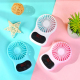 Mini Ventilateur De Bureau USB Avec Horloge Silencieux Portable Batterie 800 mAh - www.yonis-shop.com