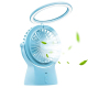 Ventilateur De Bureau Portable Rechargeable USB Silencieux Avec Lampe D’Ambiance À 3 Éclairages Réglables - www.yonis-shop.com