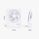 Mini Ventilateur De Bureau Portable USB Rechargeable À 3 Vitesses Silencieux Batterie Intégrée 1200 mAh - www.yonis-shop.com